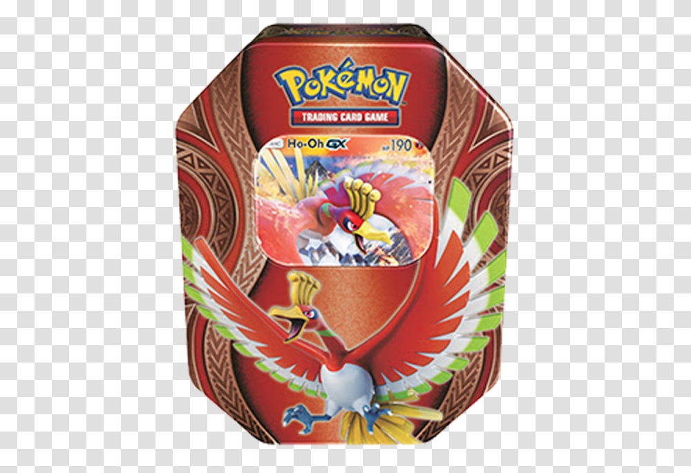 Sun Amp Moon Mysterious Powers Tin Ho Oh Gx Tin, Food, Super Mario, Sweets, Confectionery Transparent Png