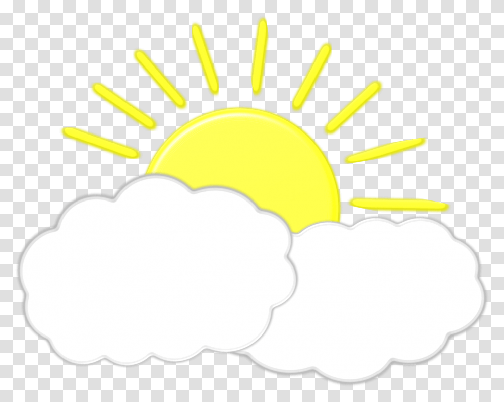 Sun And Cloud Clipart, Nature, Outdoors, Sky, Ice Transparent Png