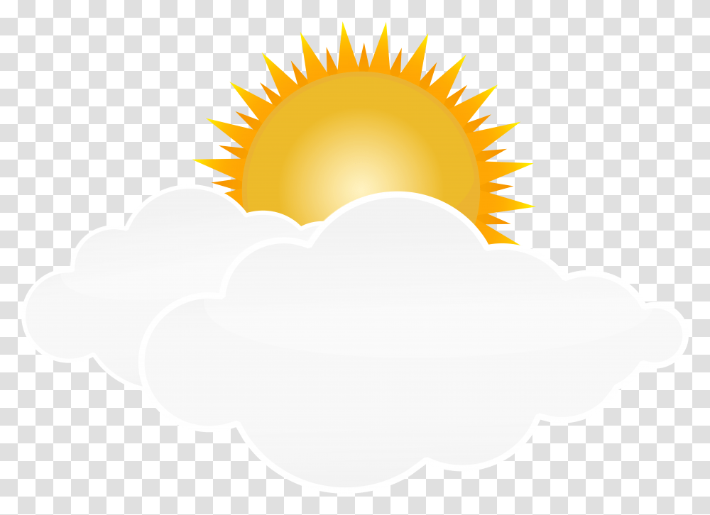 Sun And Clouds Clipart Art Images Sun And Cloud, Animal, Bird, Fowl, Poultry Transparent Png