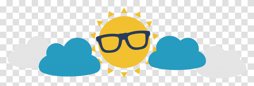 Sun And Clouds Clipart Sun And Clouds, Logo, Outdoors Transparent Png