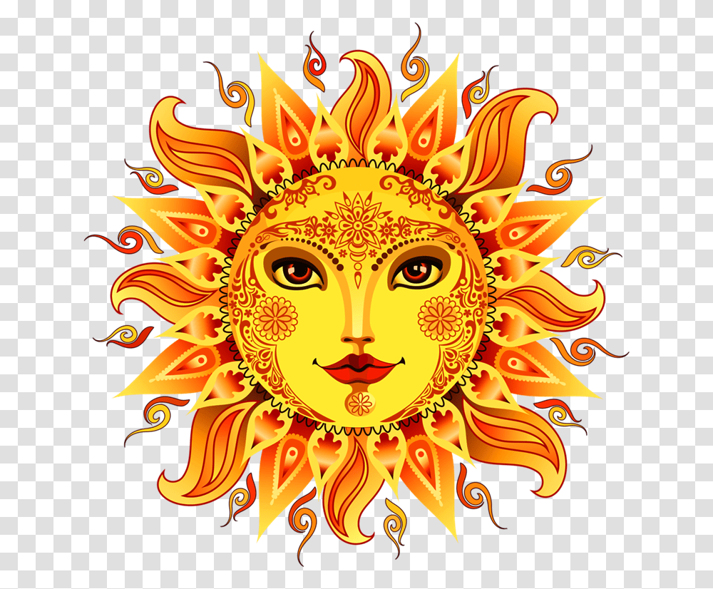 Sun And Moon Hippie Clipart Jpg Sun Goddess, Diwali, Poster, Advertisement Transparent Png