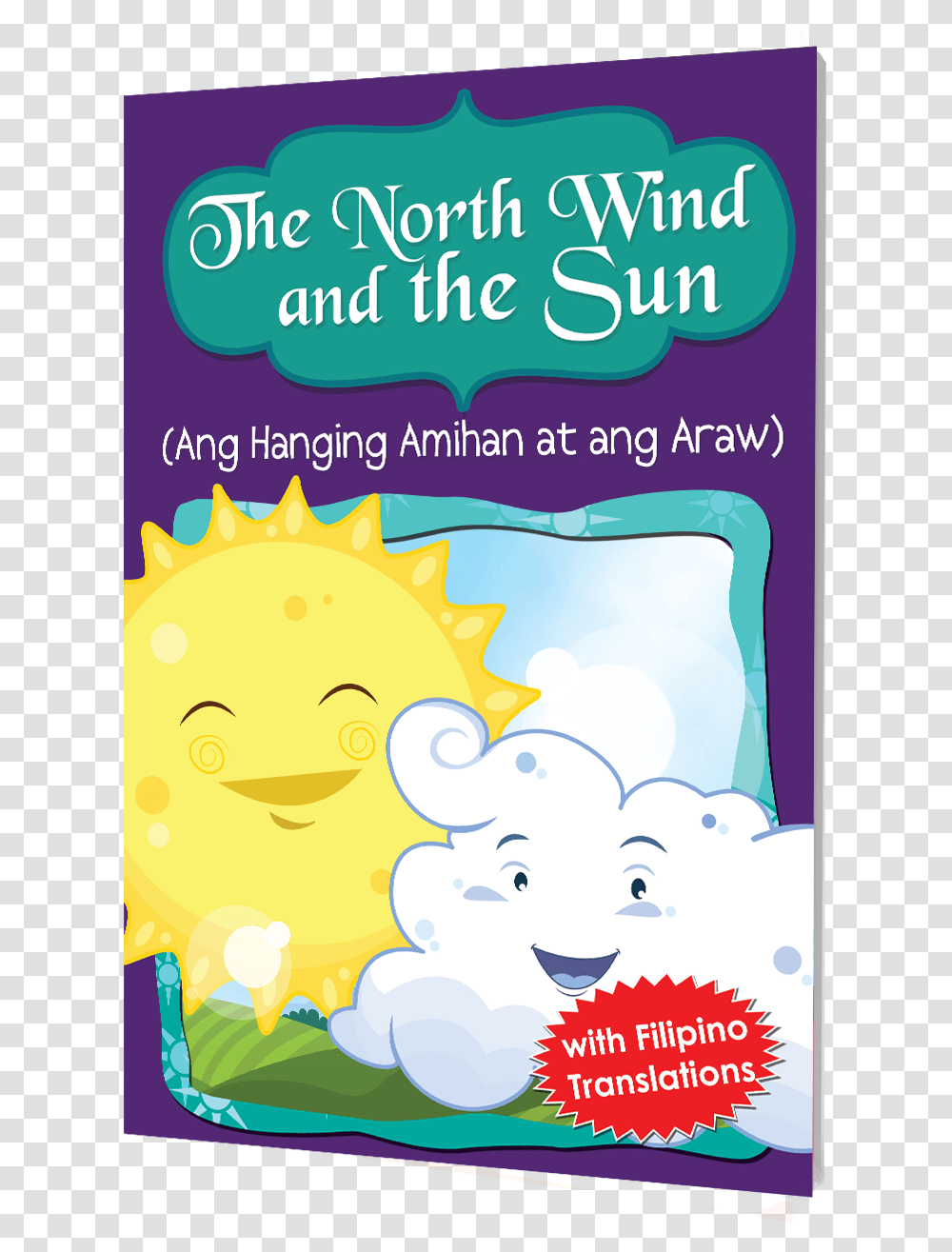 Sun And The North Wind Storybook, Outdoors, Poster, Advertisement, Nature Transparent Png