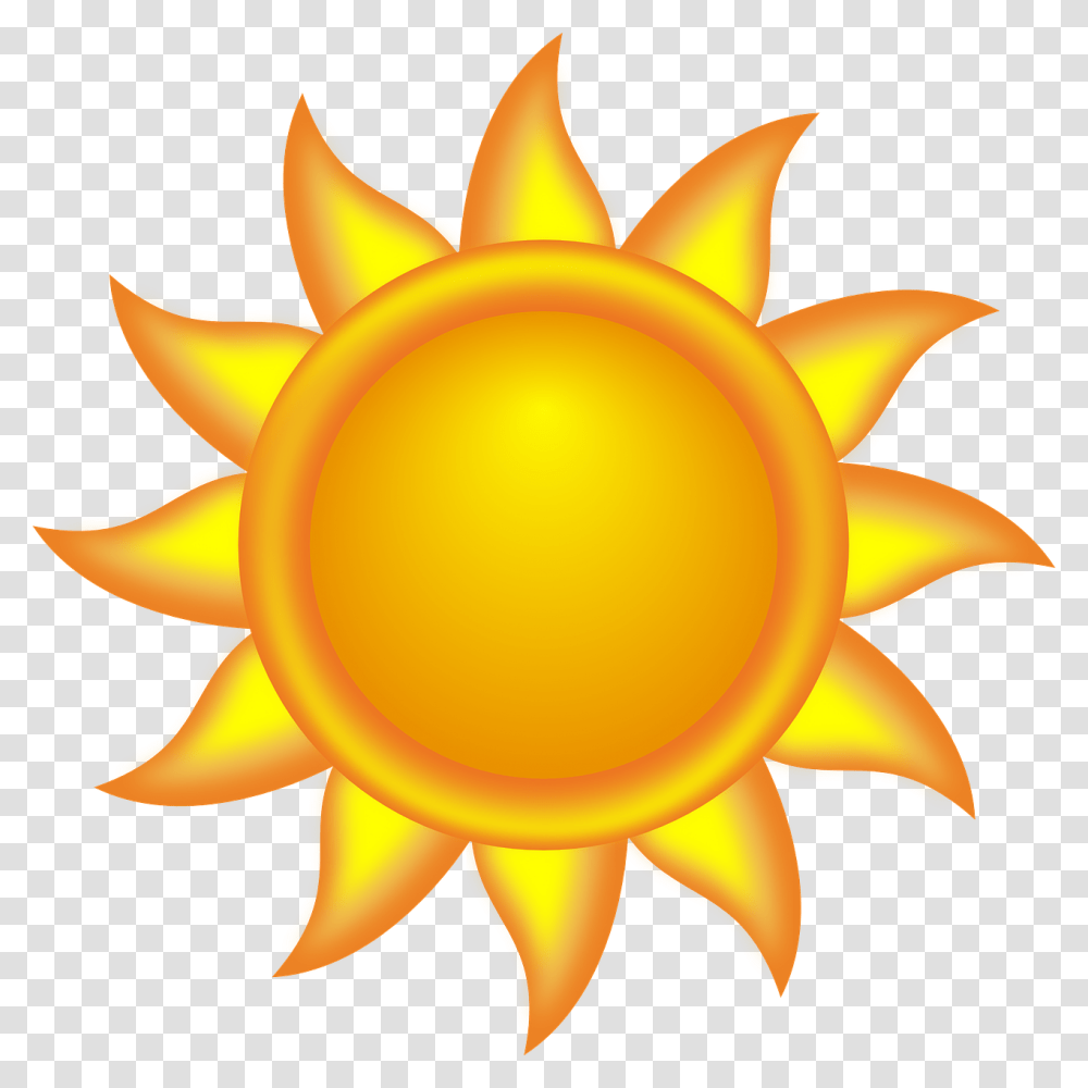 Sun Animation Sunny Weather Clipart, Nature, Outdoors, Sky, Fungus Transparent Png
