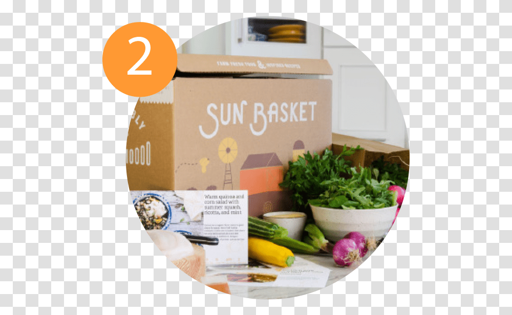 Sun Basket, Plant, Box, Produce, Food Transparent Png