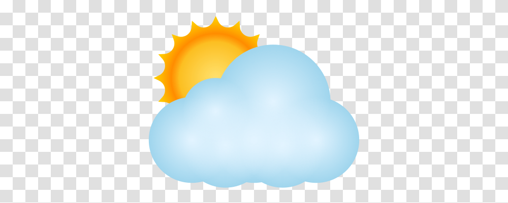 Sun Behind Cloud Icon Clip Art, Balloon, Flare, Light, Nature Transparent Png