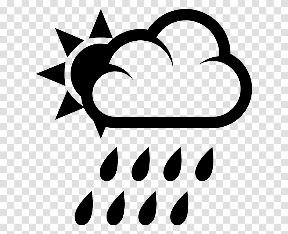 Sun Behind Rain Cloud Emoji Clipart Emoji Domain, Gray Transparent Png