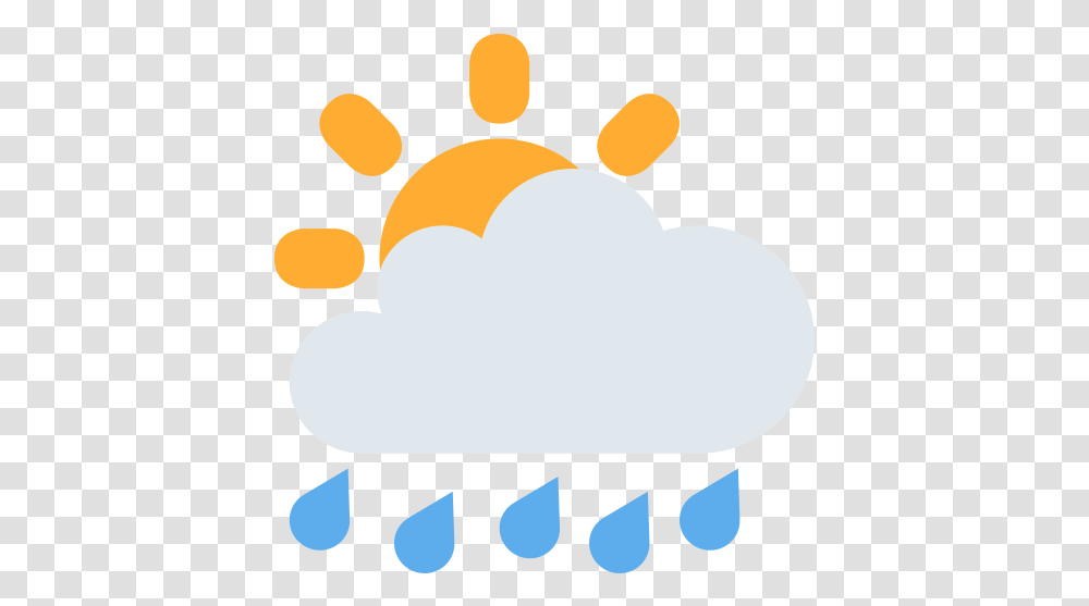 Sun Behind Rain Cloud Emoji Meaning With Pictures From Clip Art, Outdoors, Nature, Text Transparent Png