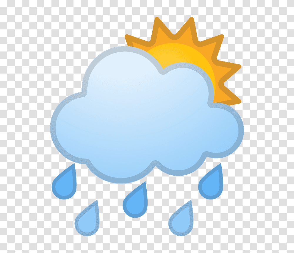 Sun Behind Rain Cloud Emoji Rain Cloud, Nature, Outdoors, Lighting, Crystal Transparent Png