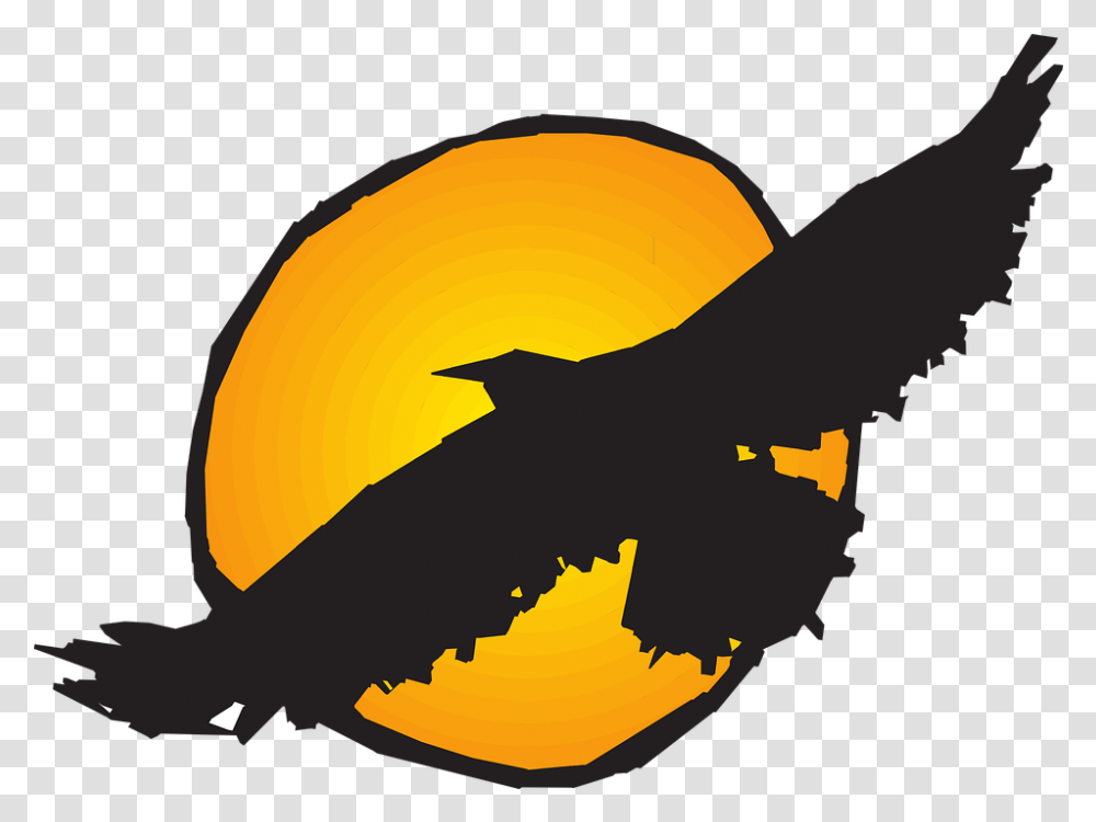 Sun Bird Flying Free Vector Graphic On Pixabay Prince Technical High School, Animal, Symbol, Bat, Wildlife Transparent Png