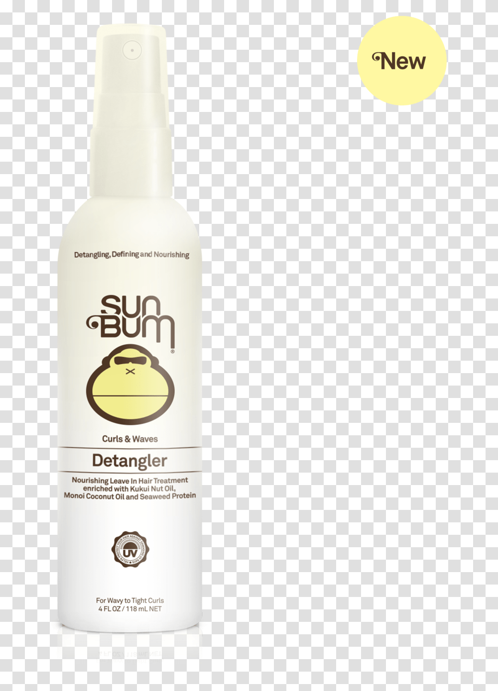 Sun Bum Hair Detangler, Bottle, Shampoo, Tin, Can Transparent Png