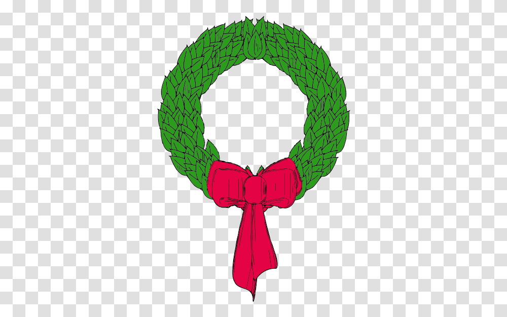 Sun Clipart Background Christmas Wreath Clip Art, Heart, Green Transparent Png