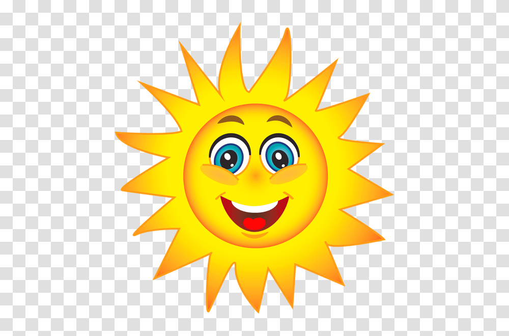 Sun Clipart Eee Mojiii Sun Smiley And Clip Art, Nature, Outdoors, Sky, Sunset Transparent Png