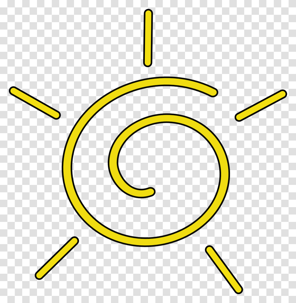 Sun Clipart With No Background, Spiral, Coil, Dynamite, Bomb Transparent Png