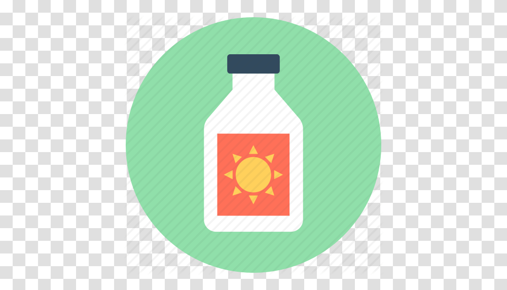 Sun Cream Sunblock Sunburn Cream Sunscreen Suntan Lotion Icon, Milk, Beverage, Drink, Label Transparent Png