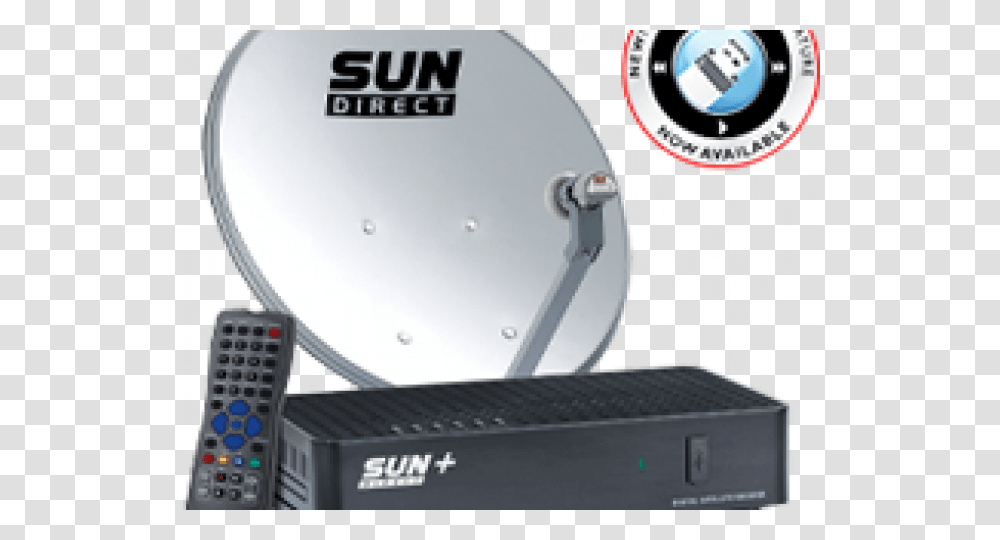 Sun Direct Set Top Box, Electrical Device, Antenna, Electronics, Hardware Transparent Png