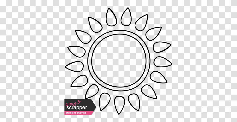 Sun Doodle Template Graphic, Rug, Pattern Transparent Png