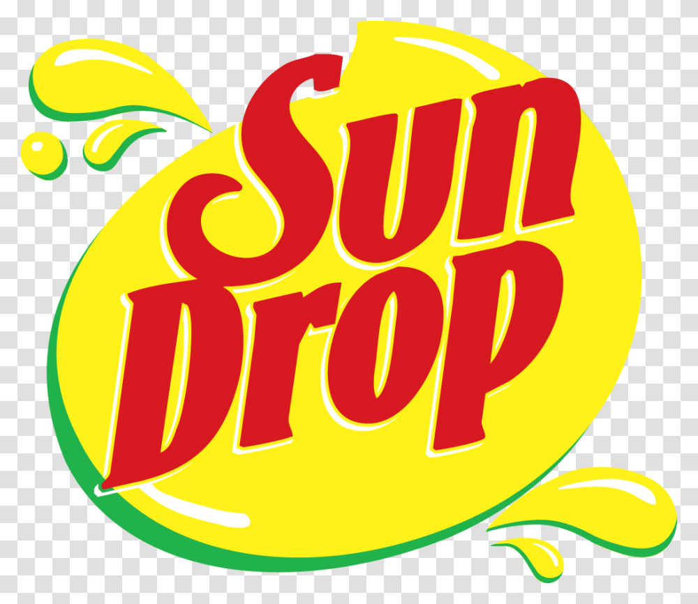 Sun Drop Logo Sun Drop Logo, Label, Alphabet, Icing Transparent Png