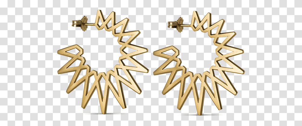 Sun Earrings South Africa, Alphabet, Gold, Accessories Transparent Png