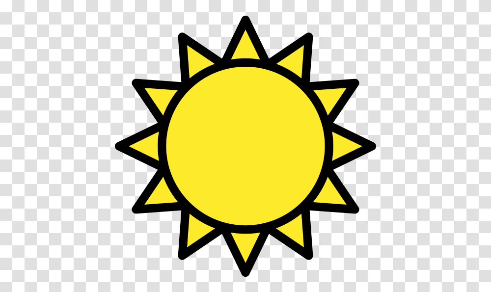 Sun Emoji, Sky, Outdoors, Nature Transparent Png