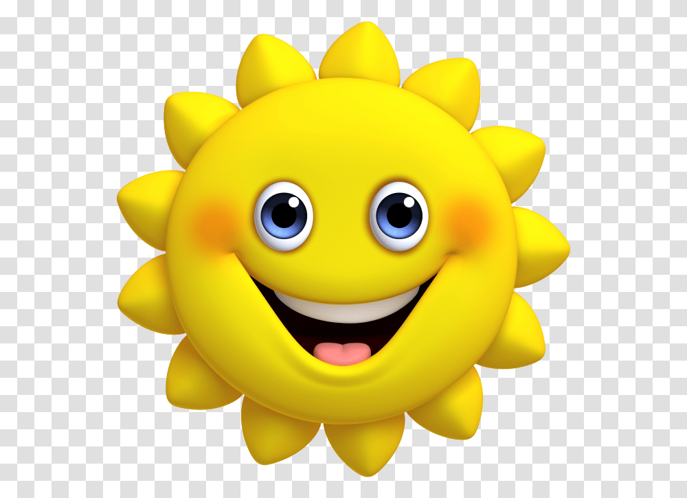 Sun Emoji Sun Cute Cartoon, Toy, Animal, Invertebrate, Firefly Transparent Png