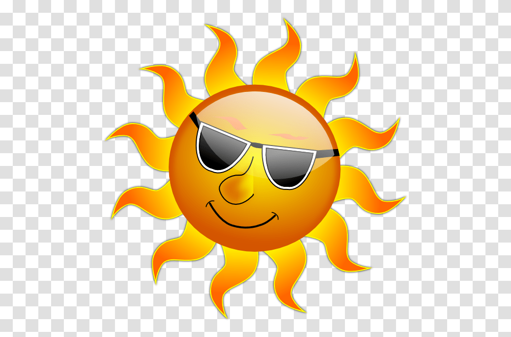 Sun Face Clip Art Summer Smile Sun Clip Art, Sunglasses, Accessories, Accessory, Outdoors Transparent Png