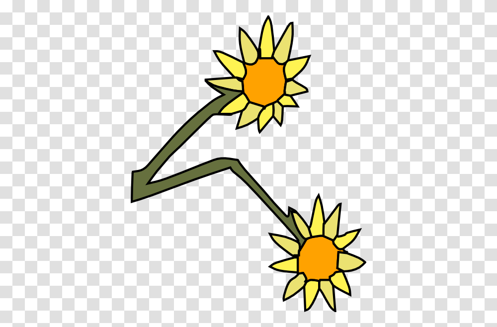 Sun Flowers Clip Arts For Web Clip Arts Free Wilting Flower Cartoon, Graphics, Floral Design, Pattern, Plant Transparent Png