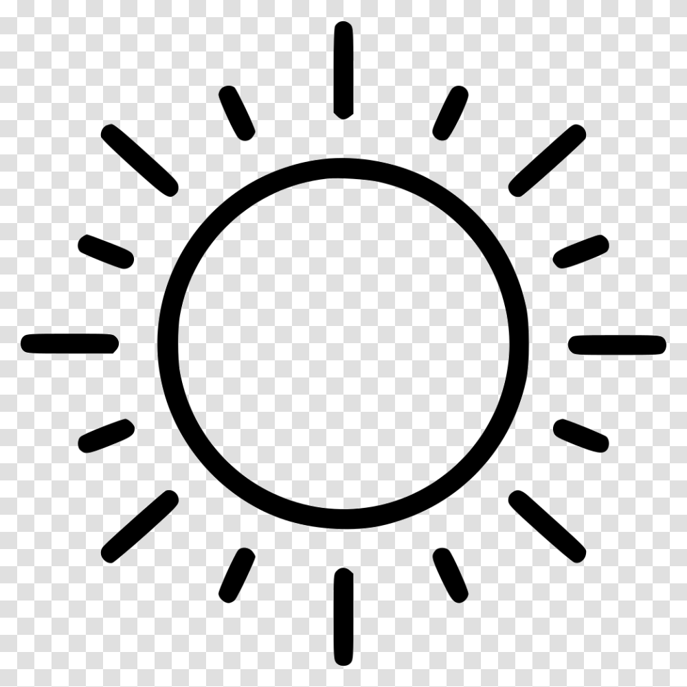 Sun Full Sun Icon Free Download, Stencil, Emblem, Washer Transparent Png