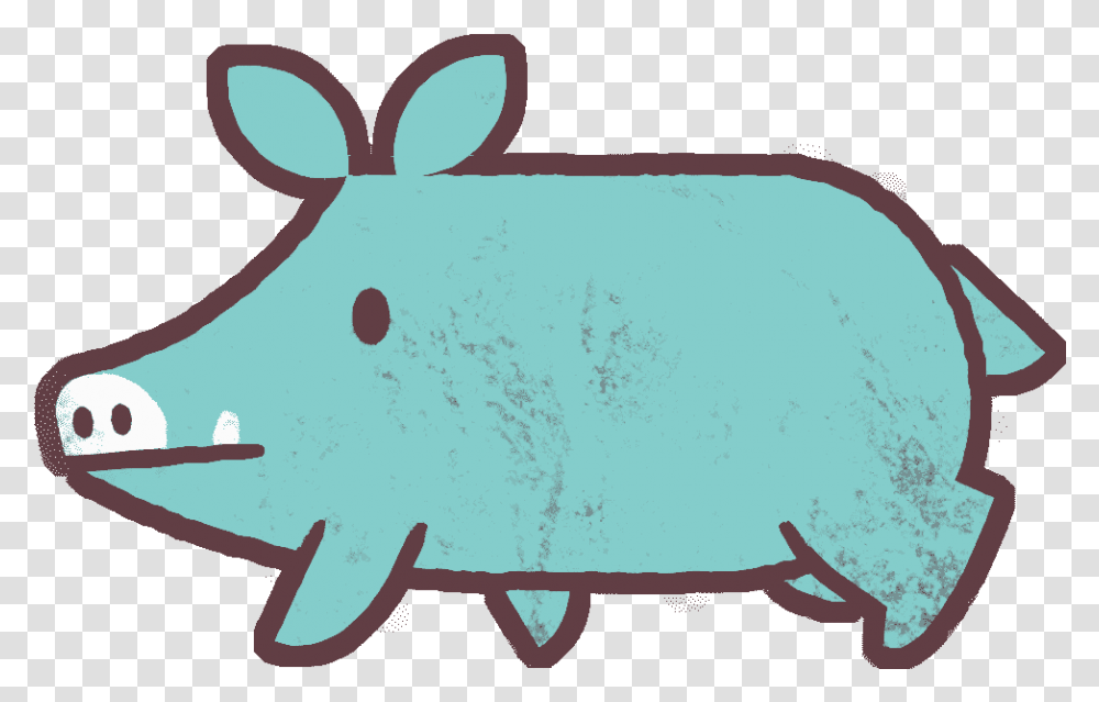 Sun Gif Cartoon, Animal, Mammal, Pig, Piggy Bank Transparent Png