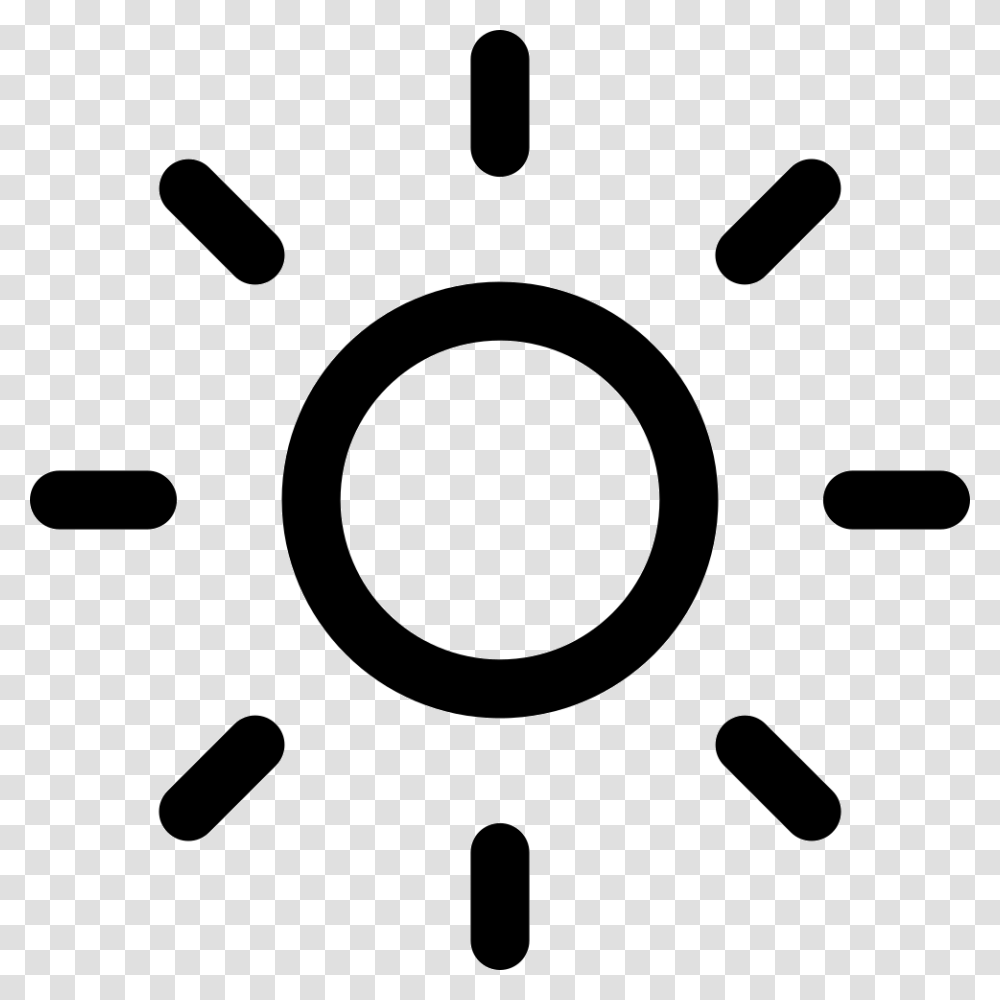 Sun Icon Free Download, Machine, Stencil, Appliance, Gear Transparent Png