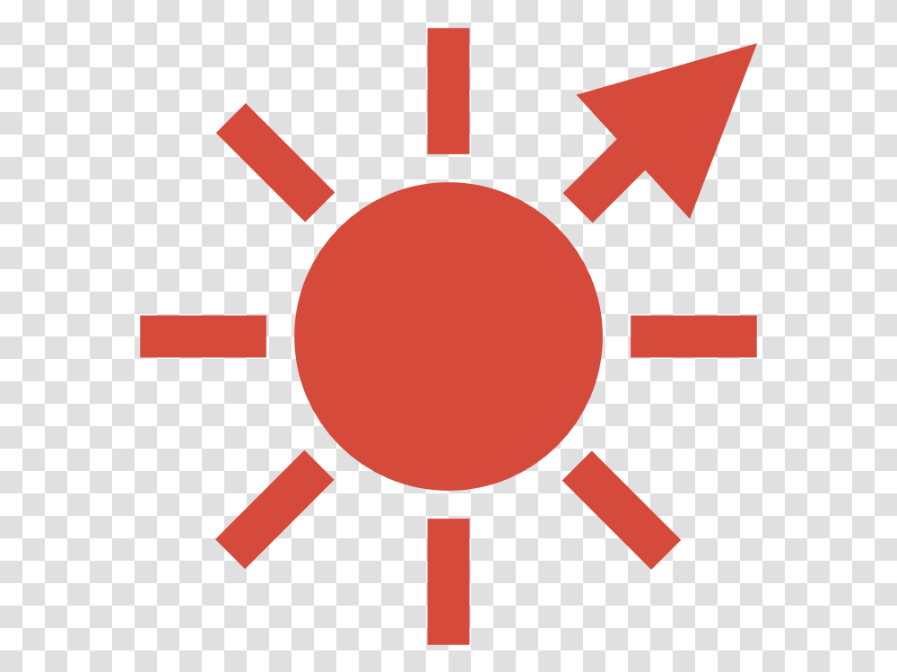 Sun Icon Red Solar Light Icon, Outdoors, Nature, Sky Transparent Png