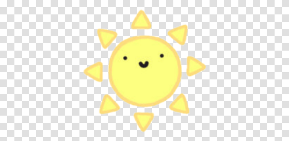 Sun Kawaii Sky Cute Yellow Emot Aesthetic Tumblr Sticke Background Kawaii Sun, Lamp, Rattle, Piggy Bank Transparent Png