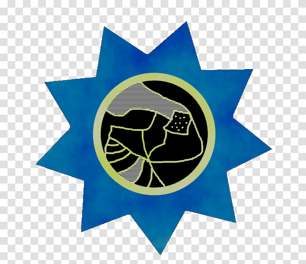 Sun Moon And Universe Ninepointed Stars Art, Symbol, Logo, Trademark, Emblem Transparent Png