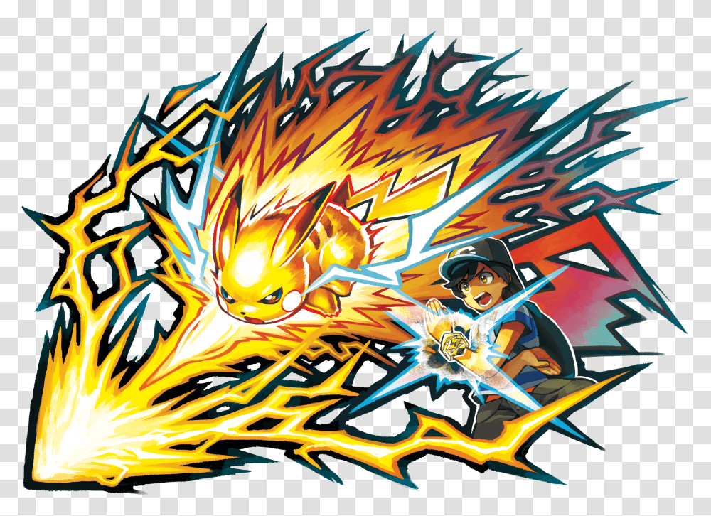 Sun Moon Z Pokemon Sun And Moon Z Moves Transparent Png