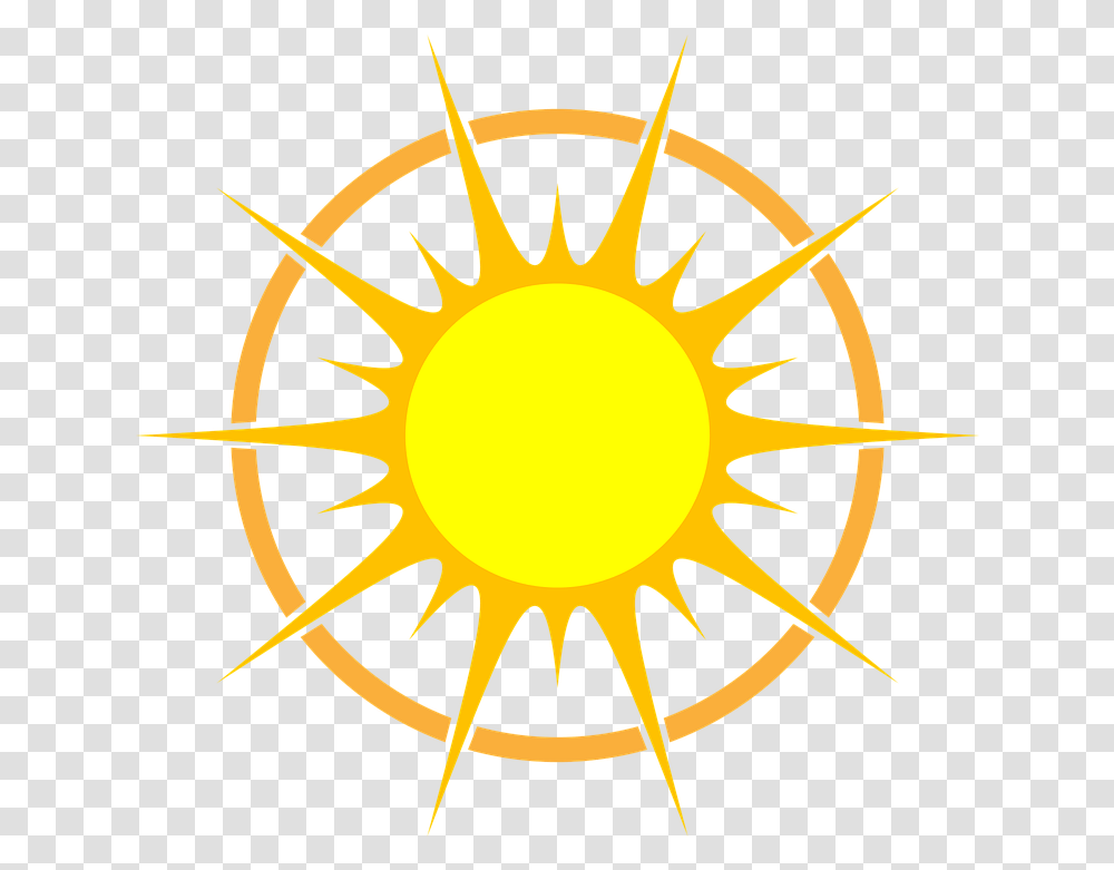 Sun Nature Vector Light Sunny Day Sky Color Blue Language Dot, Dynamite, Bomb, Weapon, Weaponry Transparent Png