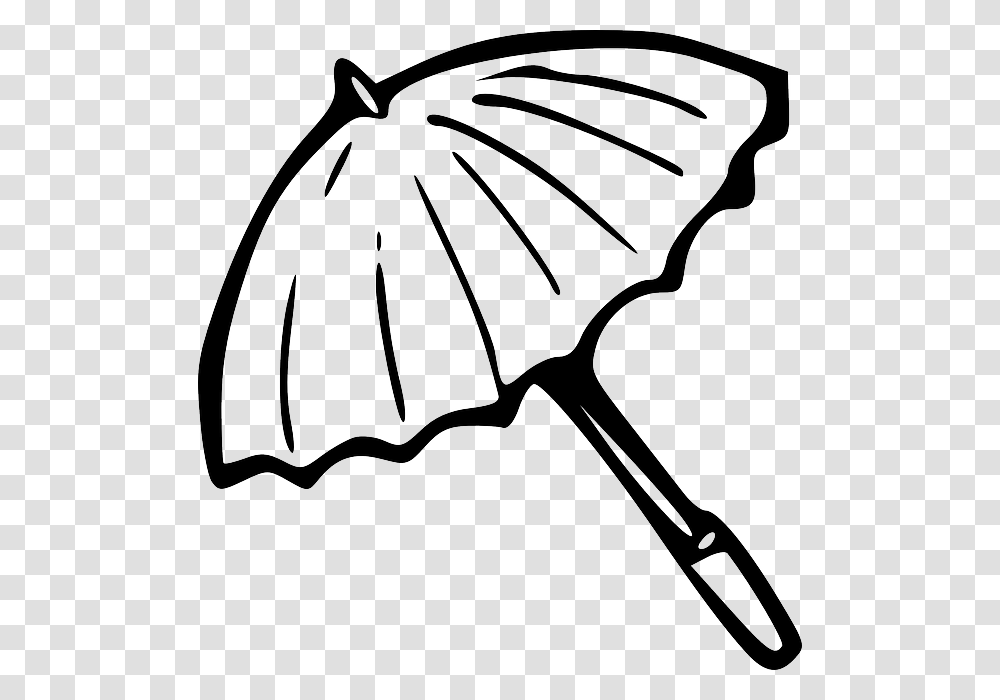 Sun Outline, Umbrella, Canopy Transparent Png