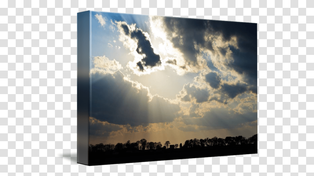 Sun Rays Beam Through Dark Ominous Clouds By Bill Mack Sunlight, Nature, Outdoors, Flare, Sky Transparent Png