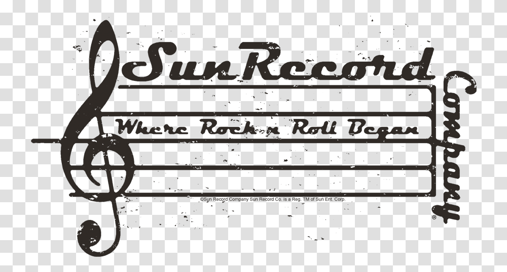 Sun Records Music Staff Men's Regular Fit T Shirt 60's Rocket, Piano, Leisure Activities Transparent Png