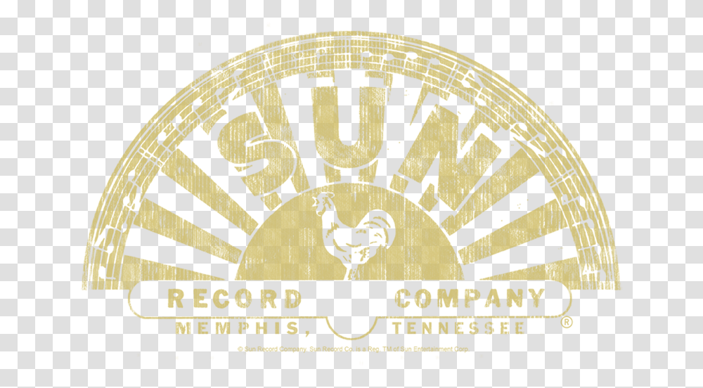 Sun Records Tattered Logo Mens Long Rooster, Symbol, Bird, Animal, Clock Tower Transparent Png