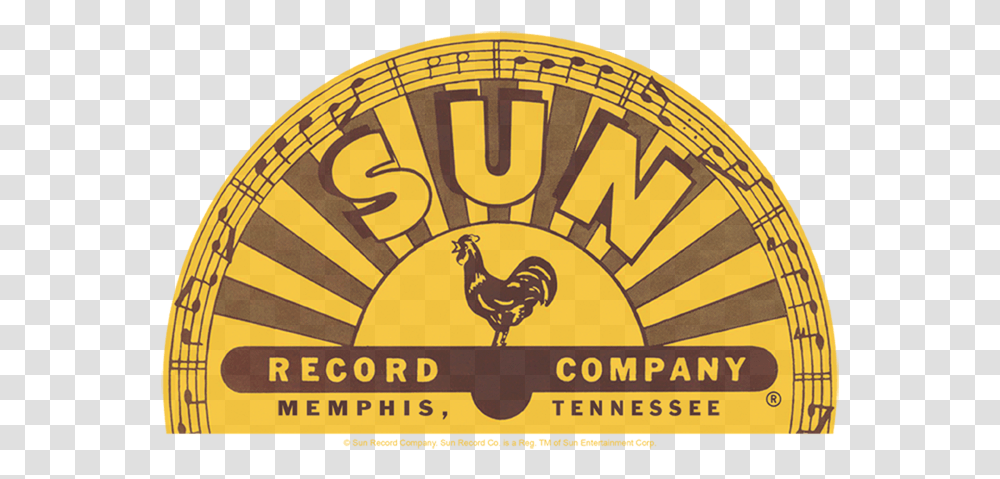 Sun Records Traditional Logo Mens Sun Records Label, Bird, Animal, Mammal, Text Transparent Png