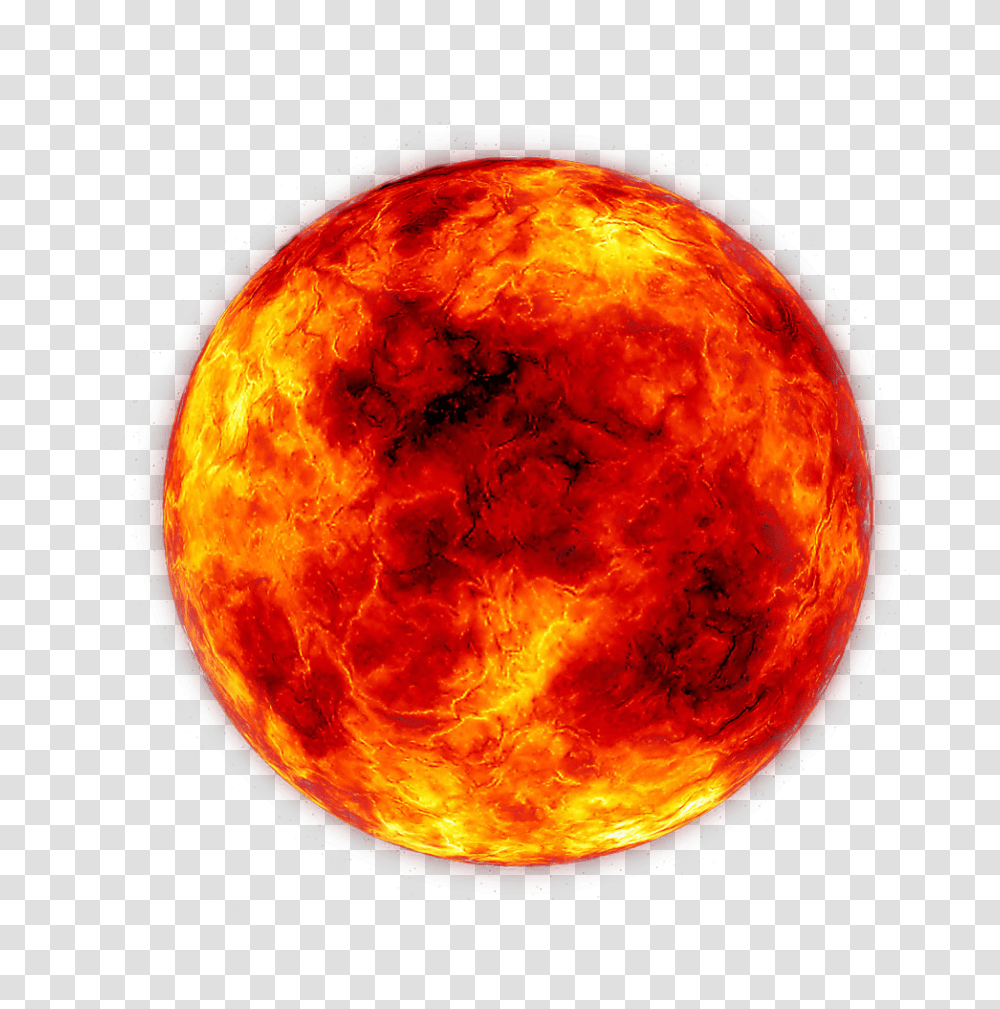 Sun Red Glowing Nightsky Spooky Planets Overlay Red Sun, Moon, Outer Space, Astronomy, Outdoors Transparent Png