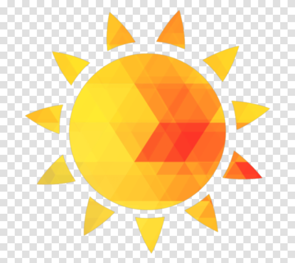 Sun Sol Summer Verano Star Estrella Circle Crculo Clip Art Realistic Sun, Nature, Outdoors Transparent Png