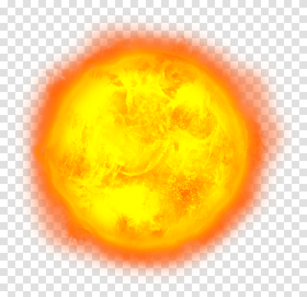 Sun Star Fire Space Sticker Solar System Sun, Nature, Sphere, Outdoors, Ornament Transparent Png