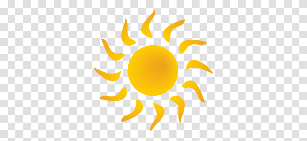 Sun Symbol Bent Rays Sun Symbols, Outdoors, Photography, Nature, Animal Transparent Png