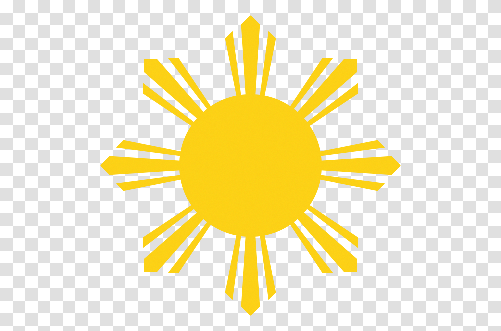 Sun Symbol Of The National Flag Of The Philippines, Gold, Logo, Trademark, Outdoors Transparent Png