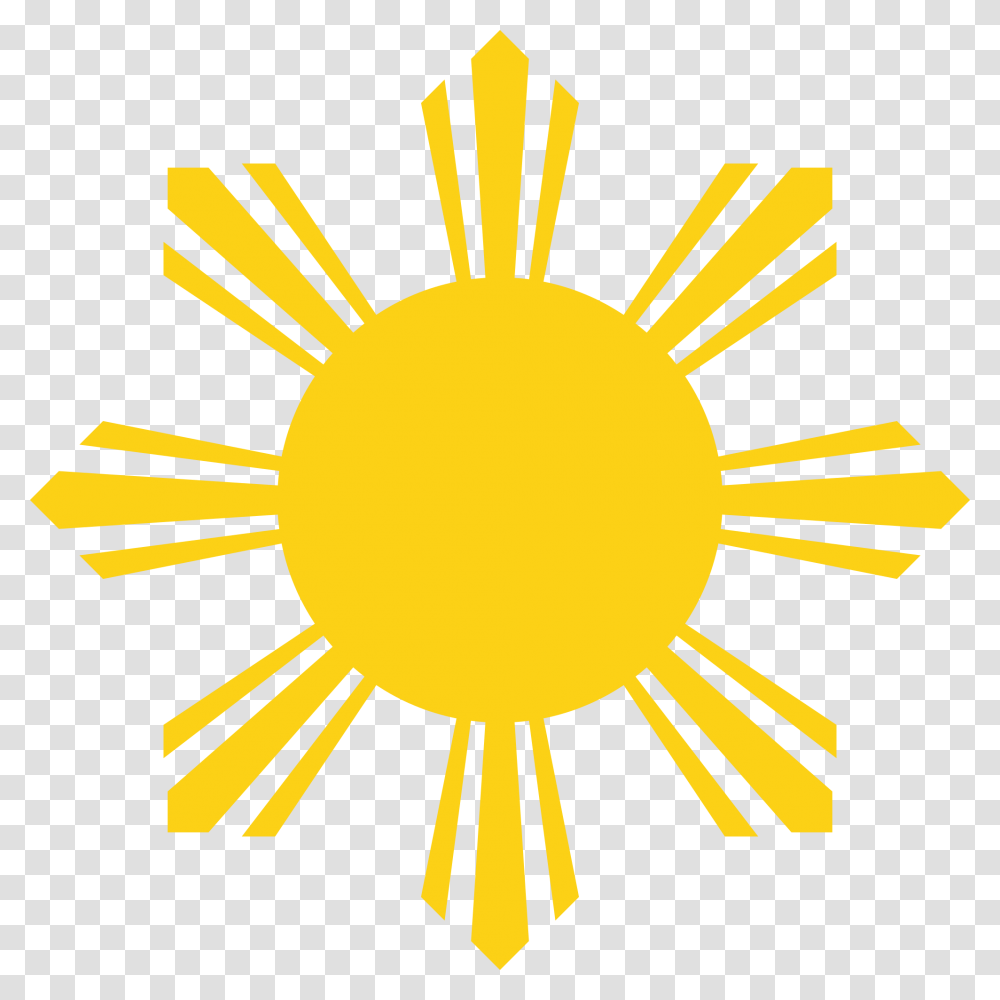 Sun Symbol Of The National Flag Of The Philippines, Outdoors, Nature, Lamp, Sky Transparent Png