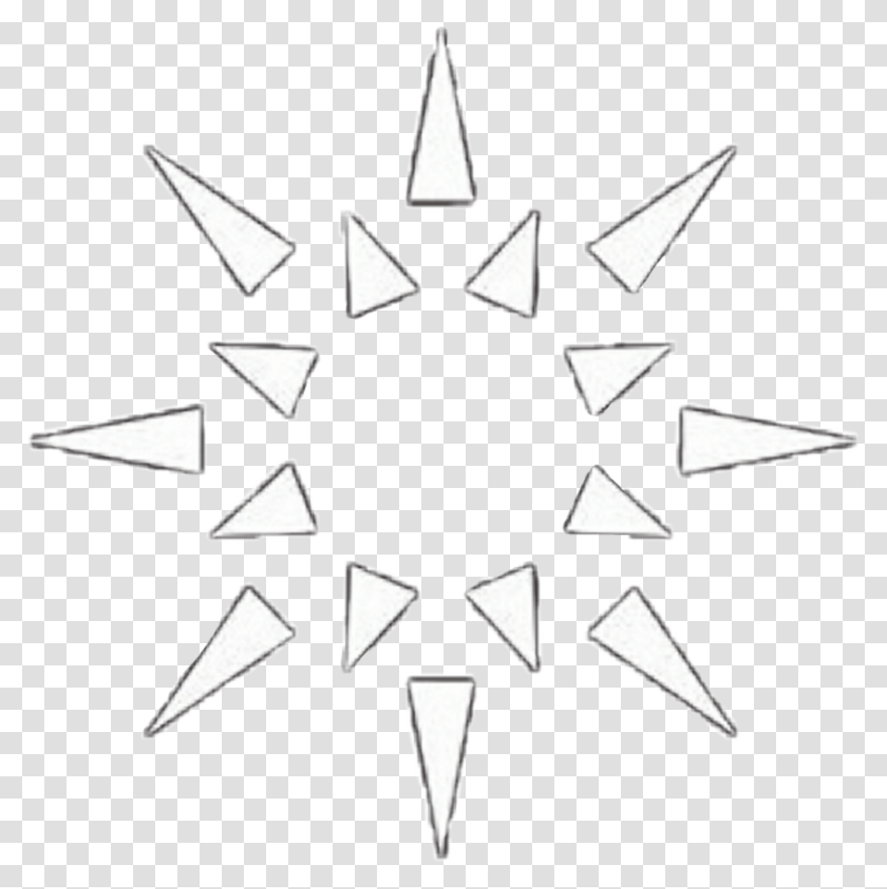 Sun White Sparkle Shining Moon Planets Stars Design Matwrial Edits Amino, Star Symbol, Cross, Arrowhead Transparent Png