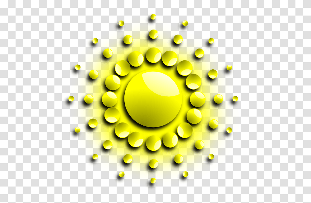 Sun With Spherical Sunrays Clip Art For Web, Gold, Sweets, Food, Confectionery Transparent Png