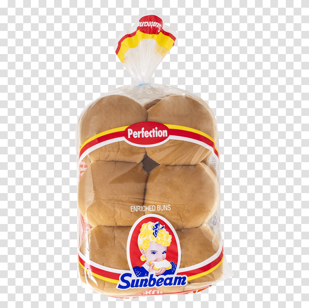Sunbeam Honey Hamburger Bun 12 Ct 21 Oz Bun, Bread, Food, Bagel, Pita Transparent Png
