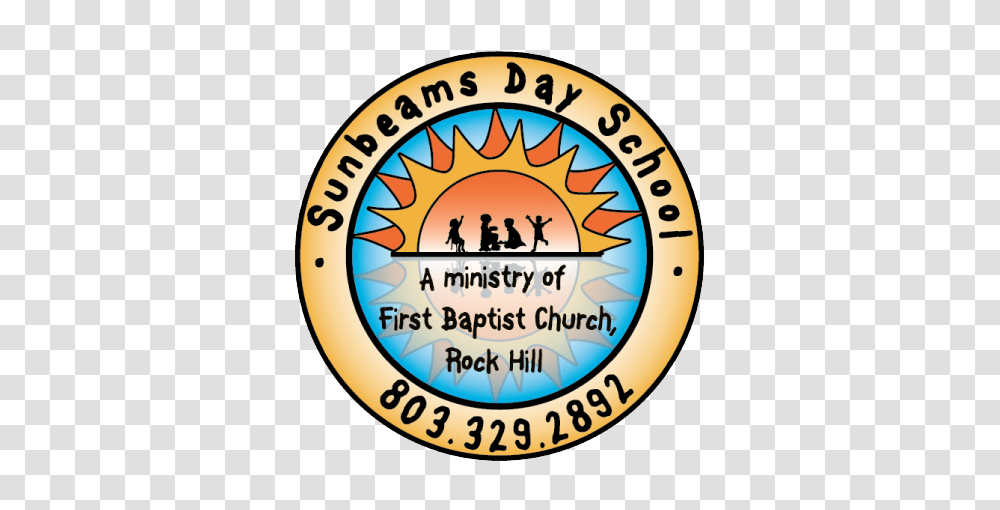 Sunbeams First Baptist Church Rock Hill, Label, Logo Transparent Png