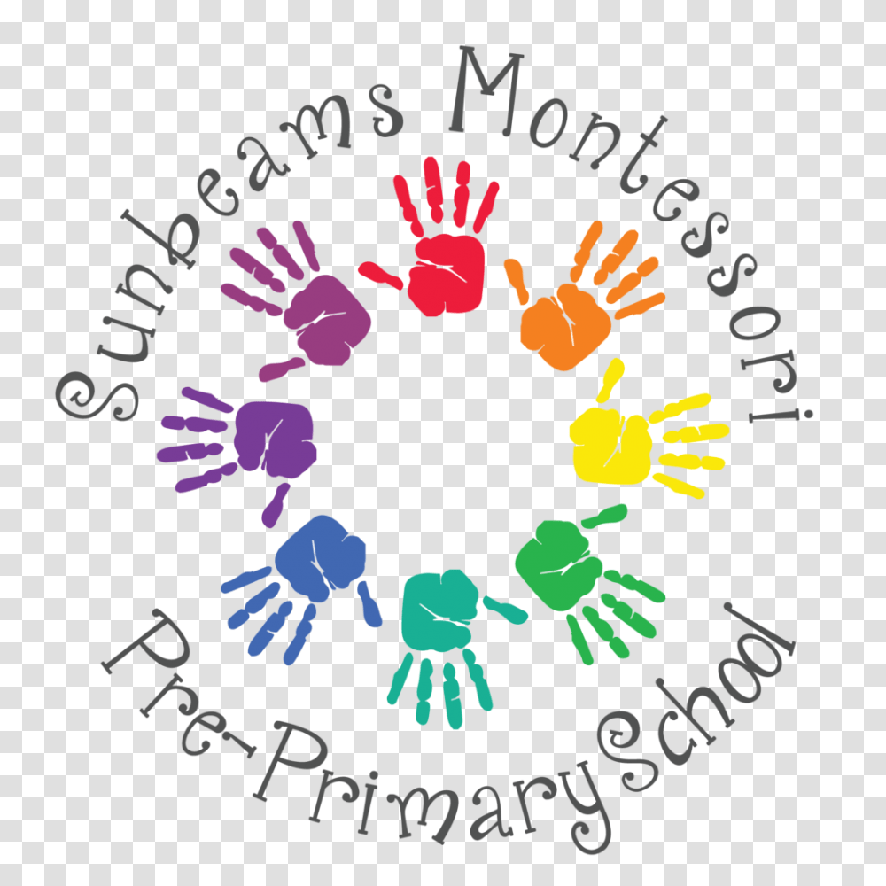 Sunbeams Montessori South African Montessori Association, Hand, Poster, Advertisement Transparent Png